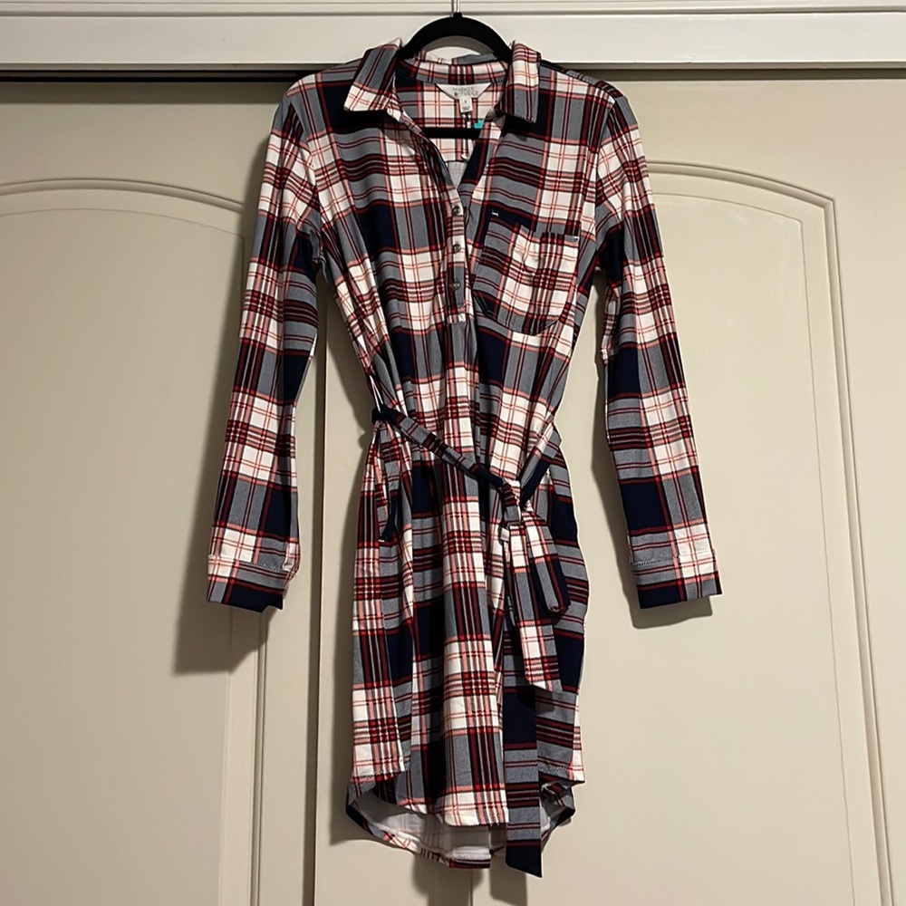 Market and Spruce Tie Waist Dress